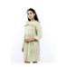 Green & White Striped Cotton Dress for Women – Fresh, Breezy & Everyday Style BGHB-61