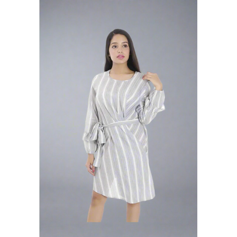 Freak Street Ruffle Sleeve Dress For Women BGHB -27