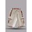 Unisex Cotton Cargo Shorts featuring Traditional Nepali Dhaka Patches FSGI-73