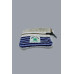 Handcrafted Hemp & Cotton Coin Purse with Zipper HCCP-03