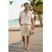 Eco-Friendly Men's Hemp Cargo Shorts | Casual Summer Half Pants HCT-06
