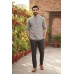 Eco-Friendly Full Sleeve Hemp Kurtas for Men | Sustainable Apparel Nepal HCK-08