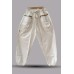 Organic Hemp Cargo Pants | Unisex Cream Drawstring Joggers HCT-04