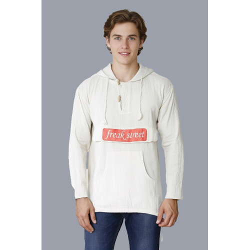Freak Street Unisex Pullover Hoodie – Trendy Streetwear Sweatshirt for Everyday Comfort SF-16