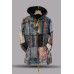 Unisex Bohemian Patchwork Jacket | Hippie Fleece Hooded Cardigan CJF-06