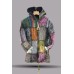 Boho Patchwork Zip-Up Hoodie Jacket for Men & Women | Handmade Hippie Fleece-Lined Casual Jacket CJF-07