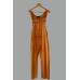 Women's Stonewashed Cotton Overalls | Vintage Look Adjustable Strap Dungarees Jumpsuit SW-11