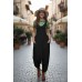 Boho Harem Overall Jumpsuit | Women's Relaxed Fit Baggy Linen Dungarees Z-11