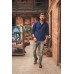 Handcrafted Men's Casual Long-Sleeve Cotton Kurta Shirt | Everyday Ethnic Wear CK-220