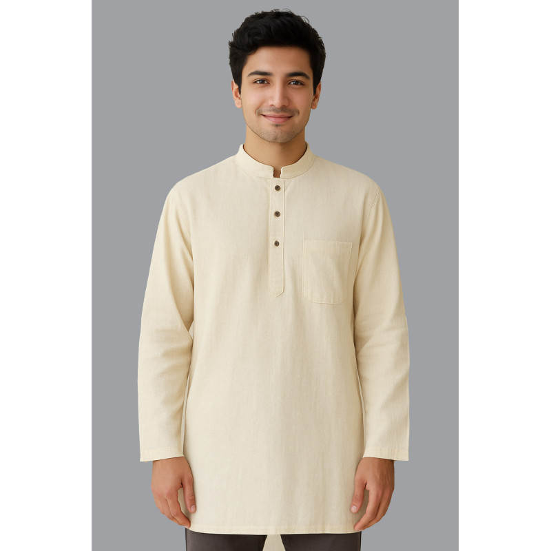 Men’s Casual Long Kurta – Cotton Elegance NT-07