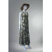 Women's Flowy Abstract Halter Maxi Dress – Summer Beach Dress DR-08