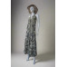 Women's Flowy Abstract Halter Maxi Dress – Summer Beach Dress DR-08