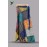 Multi-Color Line Print Patchwork Skirt | Artisan Flowy Long Skirt FSGI-06