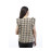 Black/Yellow Checkered Sleeveless Top for Women – Summer Ready BGHB - 58