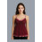 Women’s Casual Tank Top with Ruffled Straps