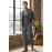 Unisex Multi-Stripe Cotton Cargo Pants | Sustainable Hand-Woven Utility Trousers CAM-05
