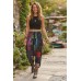 Unisex Artisan Patchwork Hemp Aladdin Trousers | Sustainable Harem Pants Nepal CT-149P