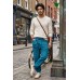 Unisex Casual Elastic Waist Joggers with Multi-Pocket Zip Detail FSGI-66