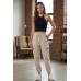 Men's & Women's Boho Linen Hemp Cargo Pants – Casual Joggers with Tribal Patchwork Details S-56