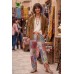 Handmade Nepal Patchwork Stripe Trousers | Unisex Boho Pants with 4 Pockets ST-08