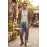 Bohemian Patchwork Cotton Trousers | Unisex Festival Pants U-51