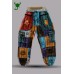 Handmade Unisex Patchwork Cargo Pants – Casual Boho Style Trousers S-50